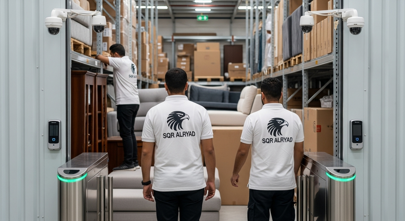 مستودعات مؤمنة ومراقبة