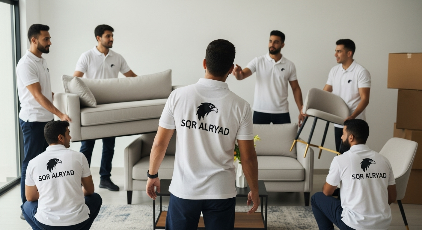 خدمات إعادة ترتيب الأثاث في المكان الجديد