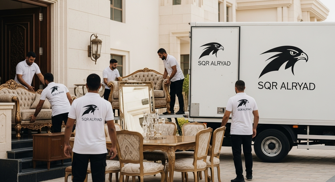 نقل أثاث الشقق والقصور والفلل